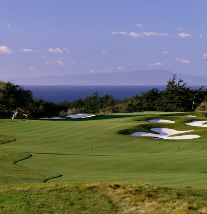 18th hole at Bayonet and Black Horse