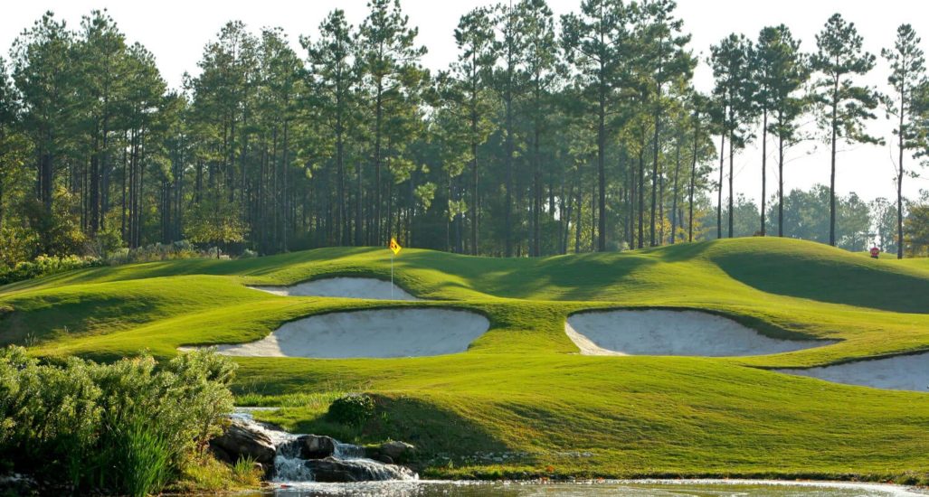 Reunion is located in the beautiful, gently rolling hills of Madison, Mississippi, and is the centerpiece of a master planned community. The championship quality 18-hole Course was created by legendary designer Bob Cupp.