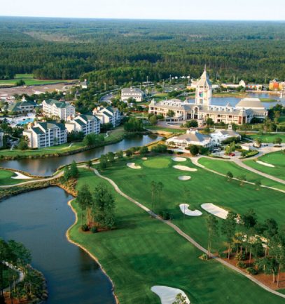 view of world golf village slammer & squire