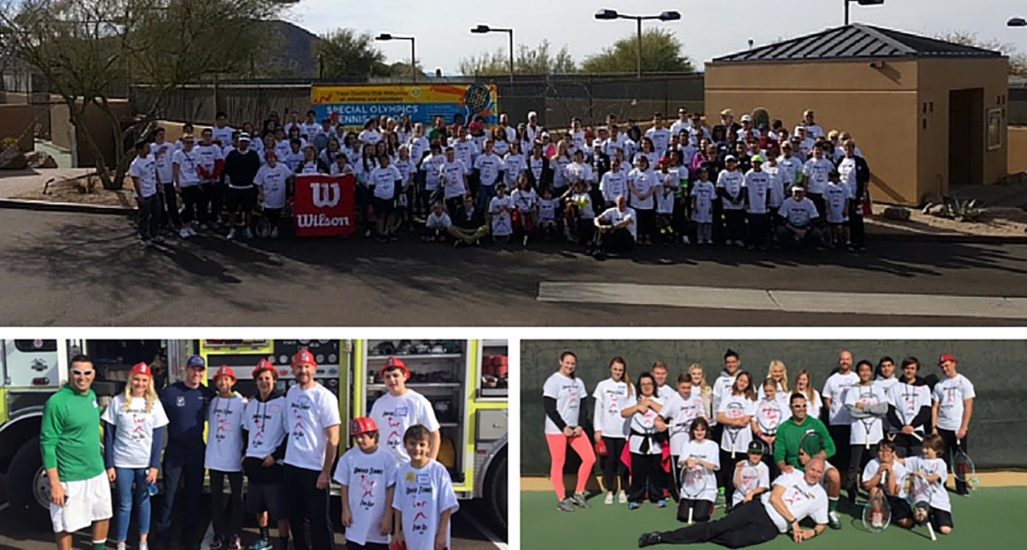 Troon Country Club hosted 6th annual Special Olympics Arizona Tennis Fun Day