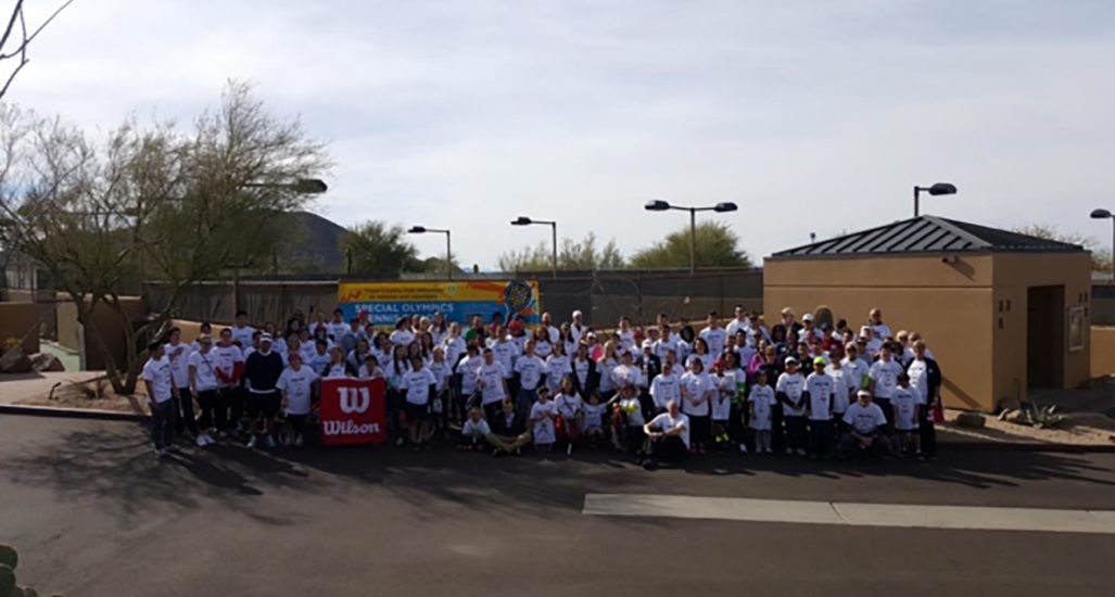 Troon Country Club Hosted 6th Annual Special Olympics Tennis Fun Day