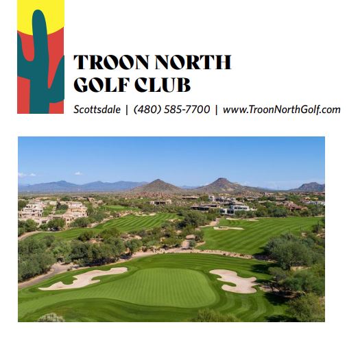 TROON NORTH GOLF CLUB, Scottsdale | (480) 585-7700 | www.TroonNorthGolf.com 