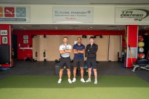Fitness professionals at CH3 Performance Golf Academy at The Els Club Dubai