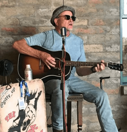 Brian Curley - Architect of Ak-Chin Southern Dunes plays his guitar