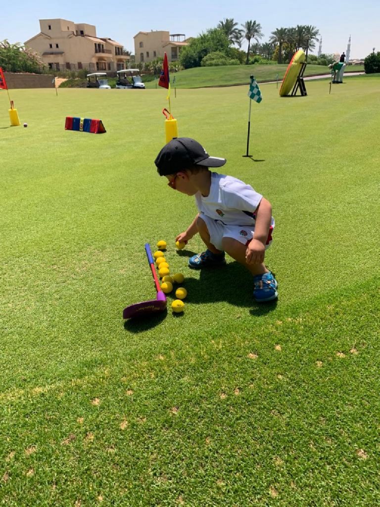 Jack North with SNAG golf at Madinaty Golf Club