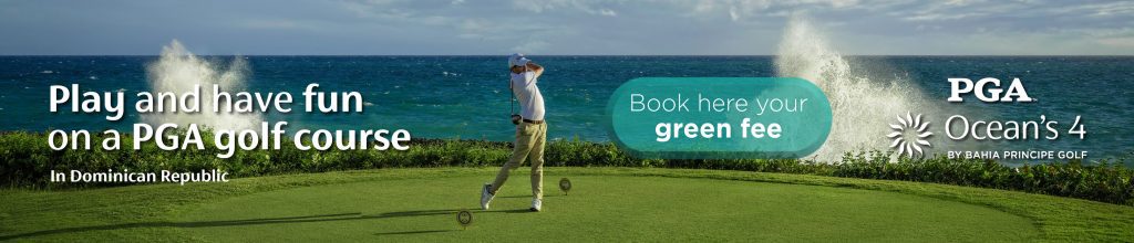 Play and have fun on a PGA golf course in Dominican Republic: PGA Ocean's 4 by By Bahai Principe Golf: Book here your green fee
