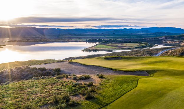 Gamble Sands with Columbia River in background