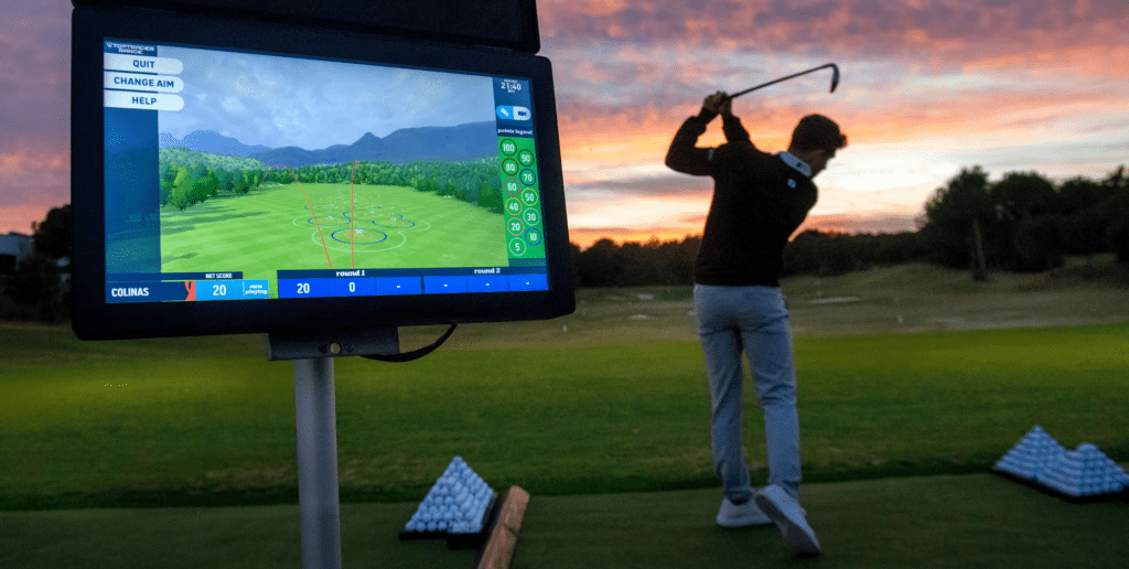 Toptracer range at Las Colinas Golf & Country Club