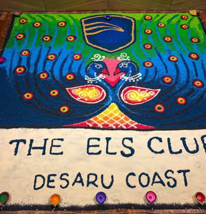 Rangoli at Els Club Desaru Coast