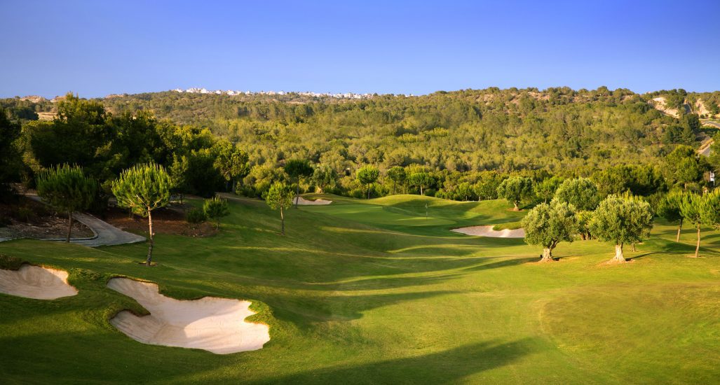 Golf Course view at Las Colinas Golf & Country Club in Spain