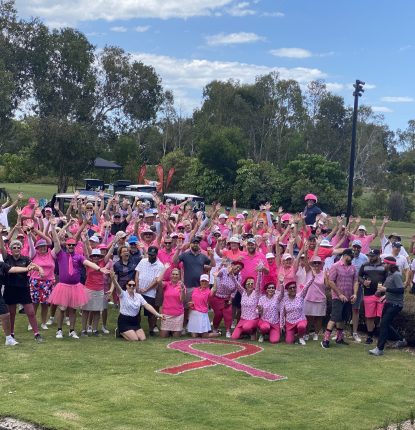 Players at Breast Cancer Awareness Event in October at Pacific Harbour Golf & Country Club