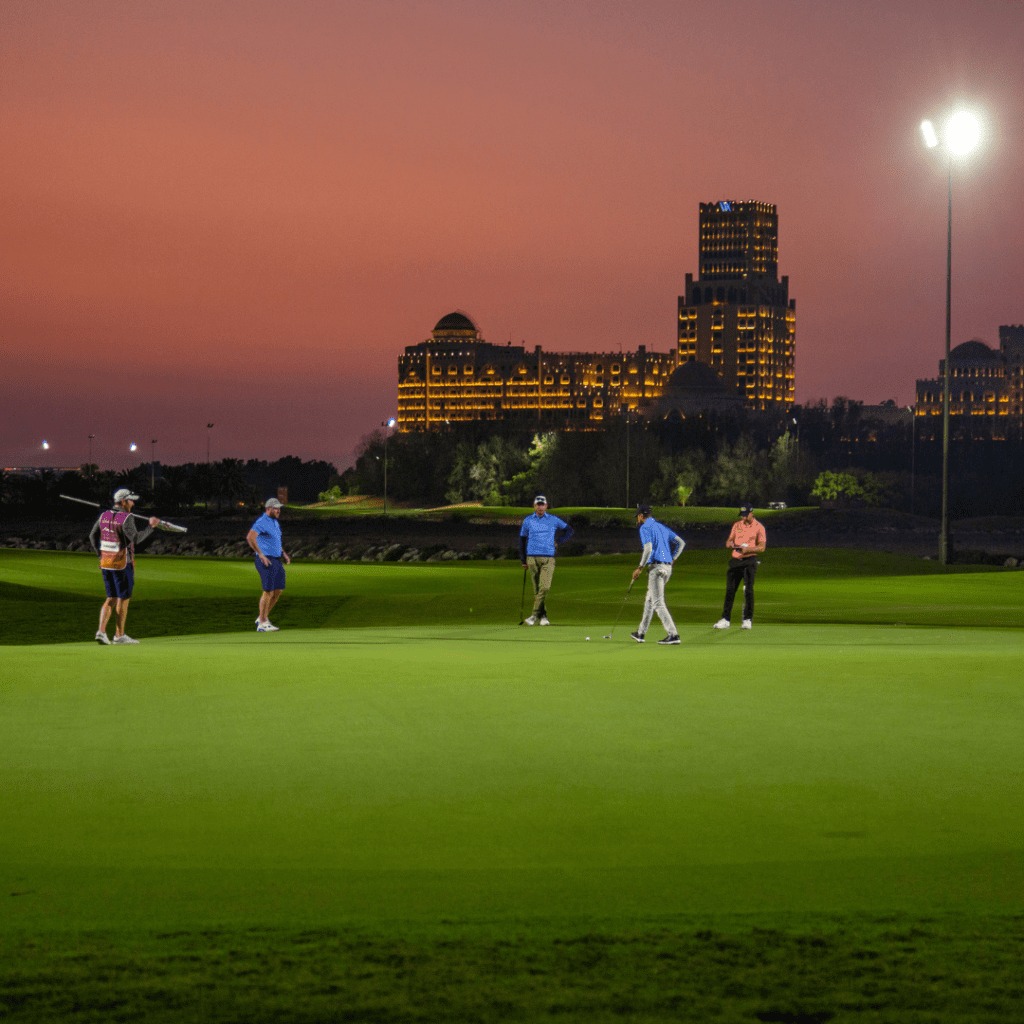 Night golf pro-am