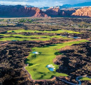 Arial View of Black Desert Golf Course