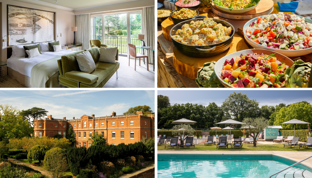The Grove summer escape; hotel rooms, delicious summer dining, mansion house in sunshine and ralphs beach