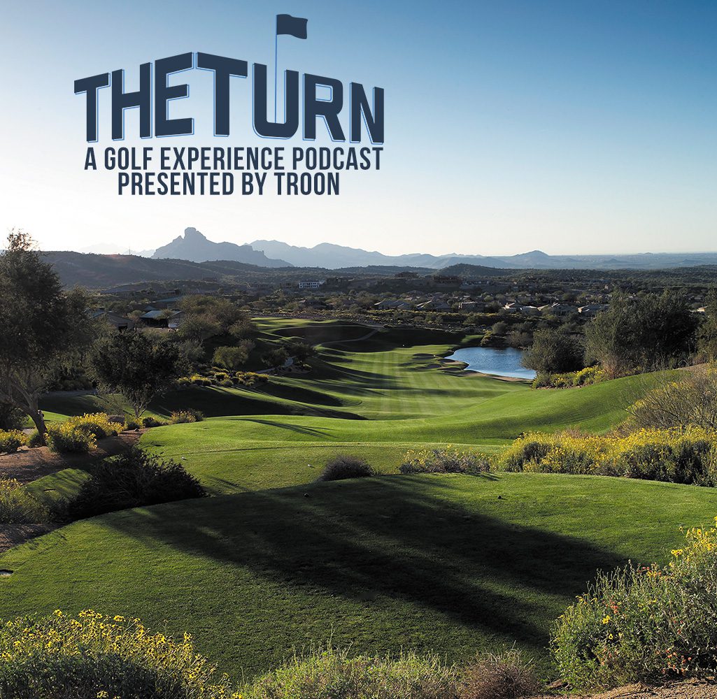 The Turn Podcast: A golf experience podcast. Eagle Mountain golf club in background