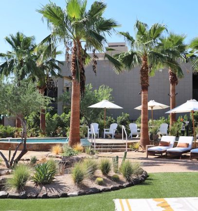 Arizona Biltmore Desert Pool Landscaping