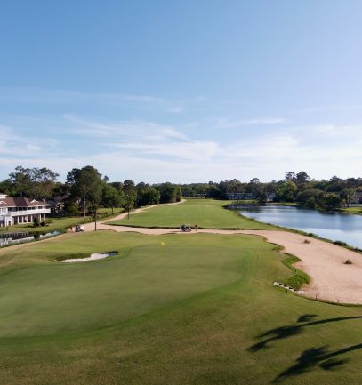 Sea Palms Hole 18 overview