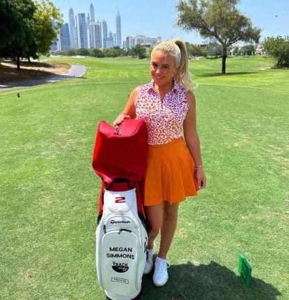 Megan Simmons PGA Teaching Professional The Track, Meydan Golf, Dubai