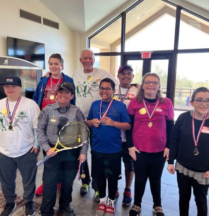 Special Olympic Participants at Troon Country Club
