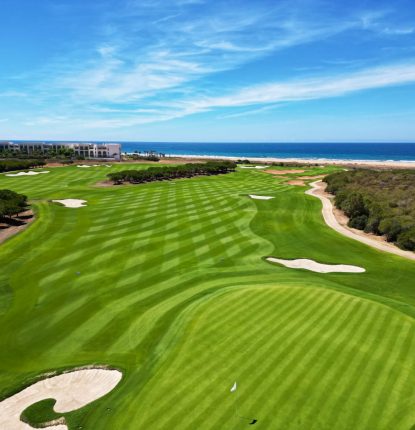 Aerial view of Al Houara Golf Course